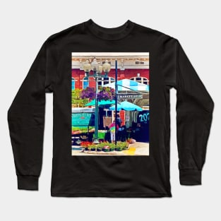 Roanoke VA - Market Street Long Sleeve T-Shirt